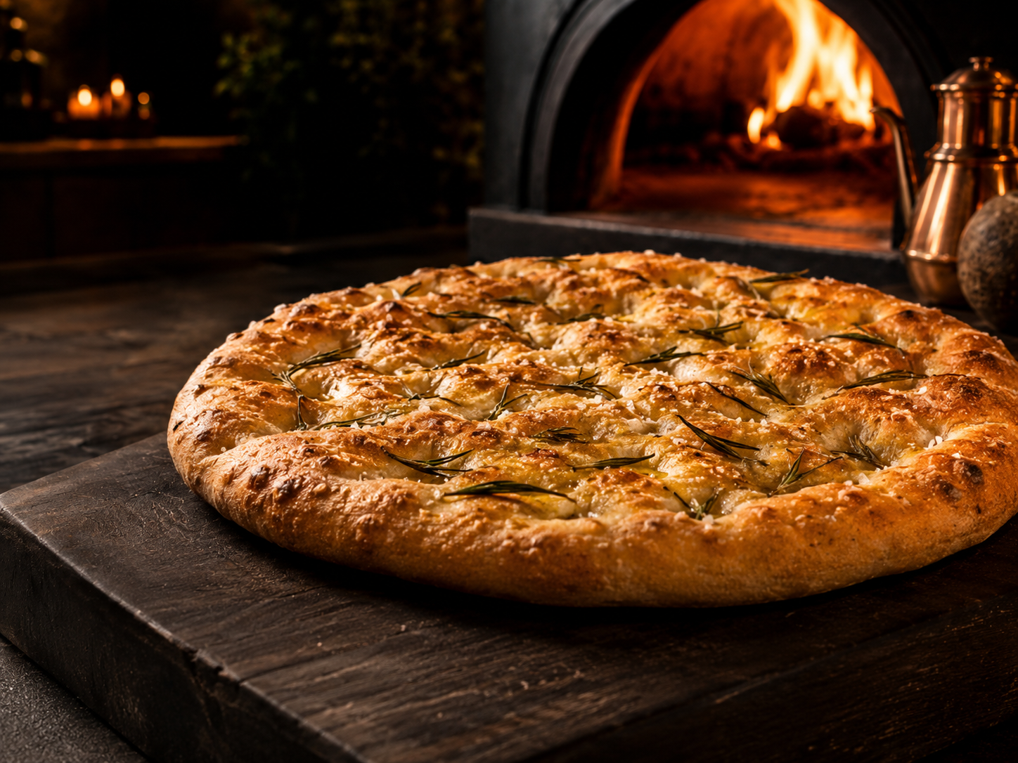 Focaccia dorée