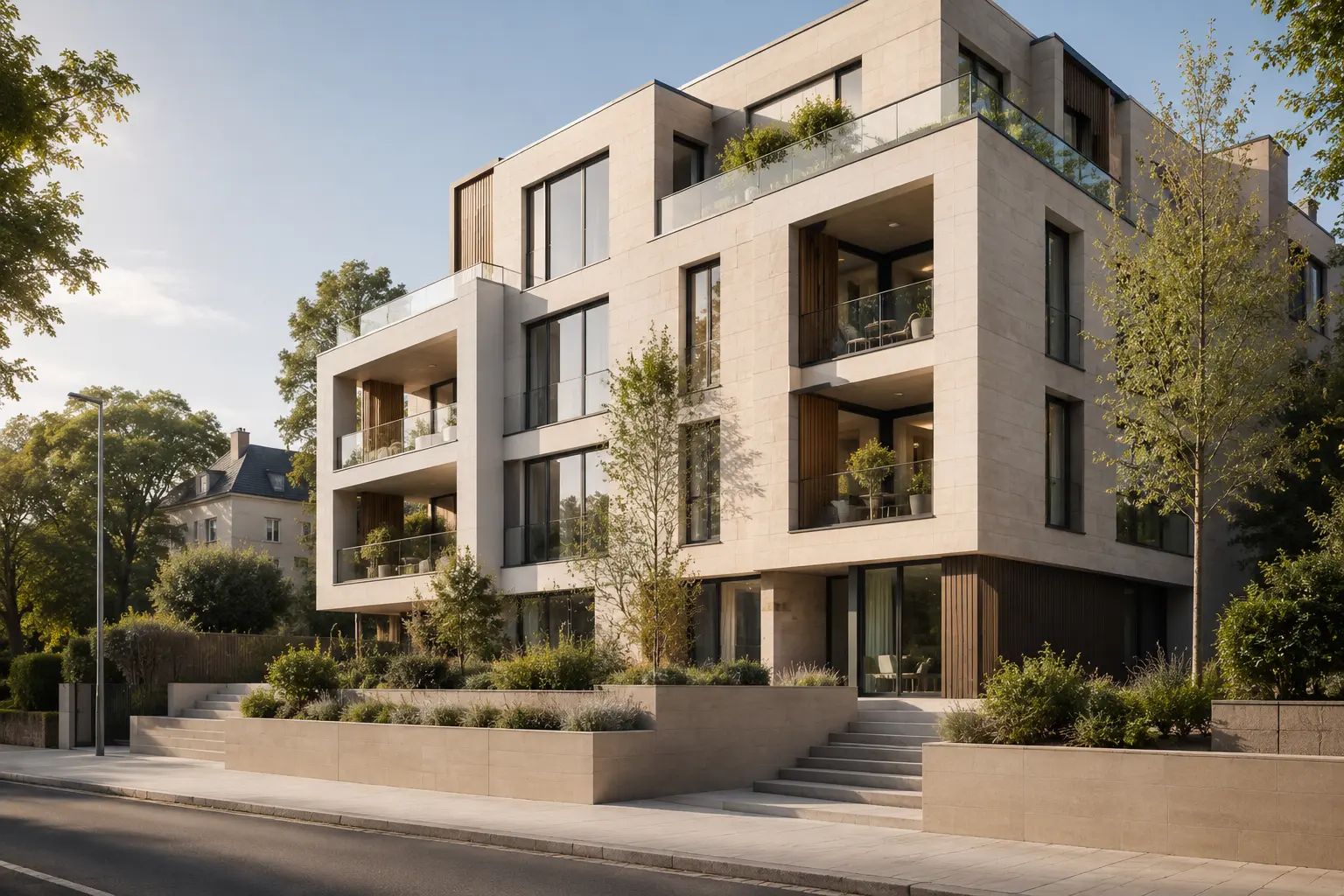 Résidence Mamer — maisons contemporaines livrées