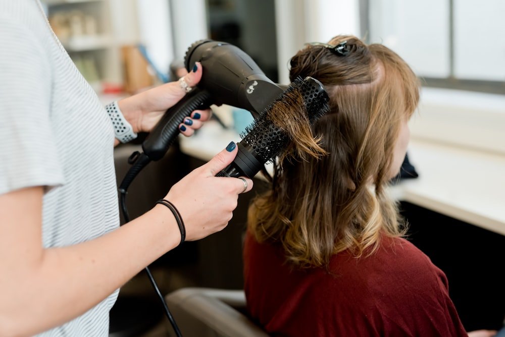Brushing au salon
